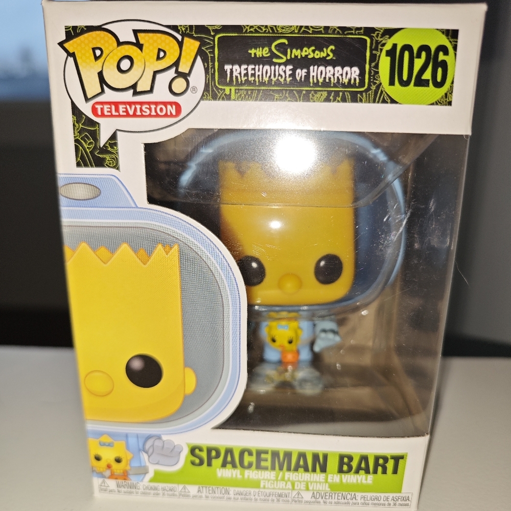 The Simpsons funko pop - Spaceman Bart 1026
